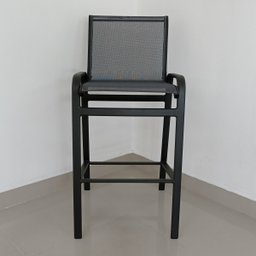 Banqueta Arpoador - Alumínio e Tela Sling MÓVEIS E LAZER - 1