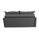 Ver imagem 6 de Sofá Sem Caixa Retrátil e Reclinável 1,65m Cama inBox Studio Suede Velusoft Cinza