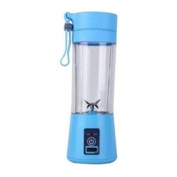 Copo Mixer Liquidificador Portátil Carregador Pessoal Q-1359 -usb Azul - 1