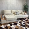 Sofá Rovere Retrátil 2 Módulos com Chaise Longue Direita* D'confort Design Suede Rose - 4