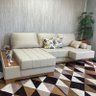 Sofá Rovere Retrátil 2 Módulos com Chaise Longue Direita* D'confort Design Suede Rose - 3