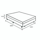 Ver imagem 3 de Cama Box Baú Casal Branco - 138x188