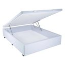 Ver imagem 1 de Cama Box Baú Casal Branco - 138x188