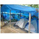 Ver imagem 2 de Lona Polietileno Azul 7x4 100 Micras Vila - Unico