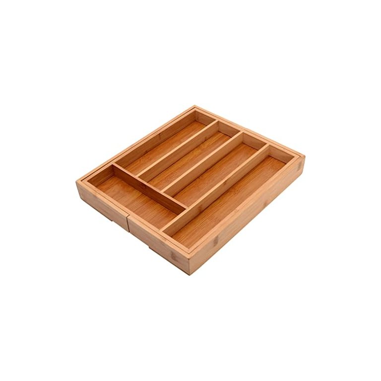 Porta Talheres Extensivel Bambu Mimo BM22116