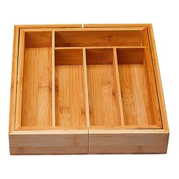 Porta Talheres Extensivel Bambu Mimo BM22116 - 2