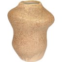 Ver imagem 1 de Vaso Decorativo Enfeite Home&co Cerâmica 25x19x19cm Bege