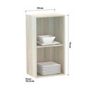 Ver imagem 3 de Armário Luciane 35cm 1 Porta Luci Legno Crema C/Kashmir