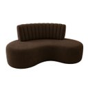 Ver imagem 2 de Namoradeira Mavie 160cm 2 Lugares Bouclê Design Orgânico