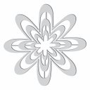 Ver imagem 1 de Gabarito Margarida Flor Patchwork Fuxico Régua Molde Acrilic