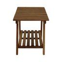 Ver imagem 4 de Banco/sapateira 1 Prateleira Summer 70cm Madeira Imbuia Maciça - Stain Imbuia