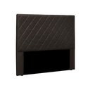 Ver imagem 1 de Cabeceira Dubai para Cama Box Solteiro 90cm Corino Marrom - D’Rossi