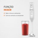 Ver imagem 2 de Mixer Mondial Pratic Branco 200w 127v - M-15-w