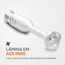 Ver imagem 3 de Mixer Mondial Pratic Branco 200w 127v - M-15-w