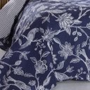 Ver imagem 3 de Colcha Patchwork Casal Dupla Face C/ Porta Travesseiro Lucca 7 Rozac