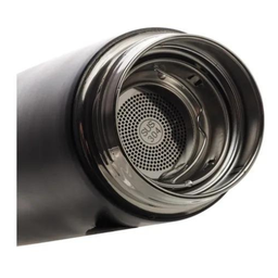 Garrafa Térmica Aço Inox C/termômetro em Led Preto 500ml Wolff - 3