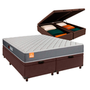 Ver imagem 1 de Cama Box Bau + Colchão King D23 Pro Inducol