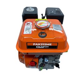 Motor Estacionário 7HP 212cc Gasolina 4T Partida Manual FAK212ME Carbon Fak - 4