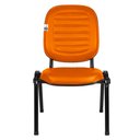 Ver imagem 2 de Cadeira Empilhável para Igrejas Evangélicas Linha Holy Laranja