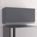 Ver imagem 2 de Kit 02 Armários Aéreo Andreia Geladeira Cozinha 60cm 01 Porta Ssx Multicoisas