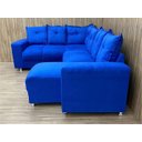 Ver imagem 2 de Sofá Canto Azul 110 Áustria