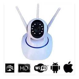 Babá Eletrônica Câmera Ip Wi-fi Segurança Yoosse 3 Antenas Homologação: 153032012961 - 2