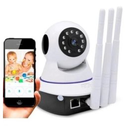 Babá Eletrônica Câmera Ip Wi-fi Segurança Yoosse 3 Antenas Homologação: 153032012961 - 5