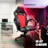 Cadeira Gamer de Escritório Reclinável Ergonômica Premium - Preto - 2