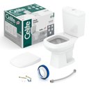 Ver imagem 6 de Kit Vaso Sanitário com Caixa Acoplada Smart Clean® Harpic e Assento Soft Close City Celite