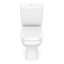 Ver mais imagens de Kit Vaso Sanitário com Caixa Acoplada Smart Clean® Harpic e Assento Soft Close City Celite Branco