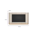 Ver imagem 5 de Painel para Tv 75 Pol com Led 240cm Elysia L05 Tauari Off White Fosco - Lyam Decor