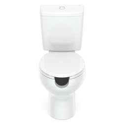 Kit Vaso Sanitário com Caixa Acoplada e Assento com abertura Acesso Celite - 6