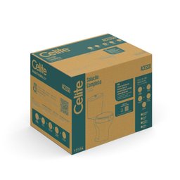 Kit Vaso Sanitário com Caixa Acoplada e Assento com abertura Acesso Celite - 9