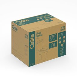 Kit Vaso Sanitário com Caixa Acoplada com Acionamento Lateral e Assento Soft Close com Abertura Aces - 10