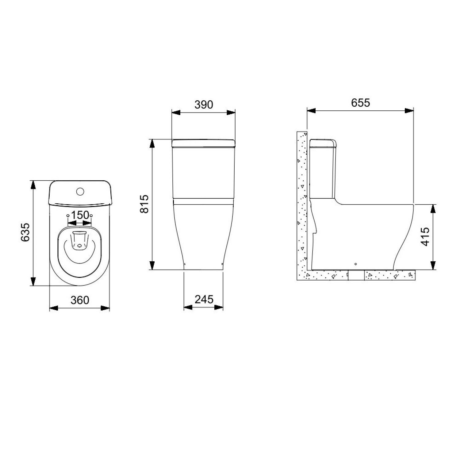 Kit Vaso Sanitário com Caixa Acoplada e Assento Soft Close Slim Celite - 7