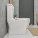 Ver imagem 3 de Kit Vaso Sanitário com Caixa Acoplada e Assento Soft Close Slim Celite Branco