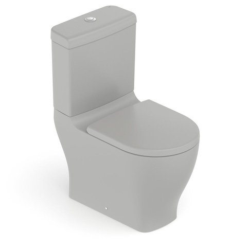 Kit Vaso Sanitário com Caixa Acoplada e Assento Soft Close Slim Celite