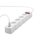 Ver imagem 3 de Filtro Linha Protetor Eletronico com 4 Tomadas E2 Usb Branco