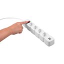 Ver imagem 4 de Filtro Linha Protetor Eletronico com 4 Tomadas E2 Usb Branco