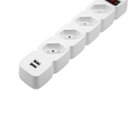 Ver imagem 1 de Filtro Linha Protetor Eletronico com 4 Tomadas E2 Usb Branco