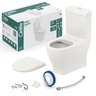 Kit Vaso Sanitário com Caixa Acoplada e Assento Soft Close Slim Celite - 5