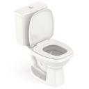 Ver imagem 7 de Kit Vaso Sanitário com Caixa Acoplada e Assento Like Celite Bege/Pergamon Brilhante
