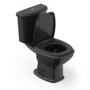 Ver mais imagens de Kit Vaso Sanitário com Caixa Acoplada e Assento Soft Close Fit Plus Celite Preto/Brilhante