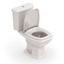 Ver mais imagens de Kit Vaso Sanitário com Caixa Acoplada e Assento Soft Close Fit Plus Celite Bege/Pergamon Brilhante