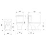 Kit Vaso Sanitário com Caixa Acoplada e Assento Soft Close Fit Plus Celite - 6