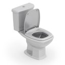 Ver mais imagens de Kit Vaso Sanitário com Caixa Acoplada e Assento Soft Close Fit Plus Celite