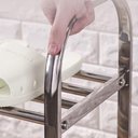 Ver imagem 5 de Estante Sapateira Inox 5 Prateleira Organizadora de Sapatos 15 Pares Armario Desmontavel Modular Rac