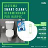 Kit Vaso Sanitário Rimless com Caixa Acoplada Smart Clean® Harpic e Assento Soft Close Vip Celite - 4