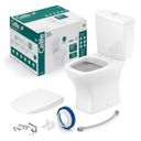 Ver imagem 7 de Kit Vaso Sanitário Rimless com Caixa Acoplada Smart Clean® Harpic e Assento Soft Close Vip Celite Branco