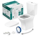 Ver imagem 6 de Kit Vaso Sanitário Rimless com Caixa Acoplada Touchless Smart Clean® Harpic e Assento Soft Close Vip